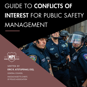 Guide to Conflicts of Interest for Public Safety Management