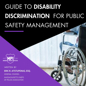Guide to Disability Discrimination for Public Safety Management