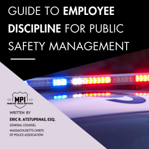 Guide to Employee Discipline for Public Safety